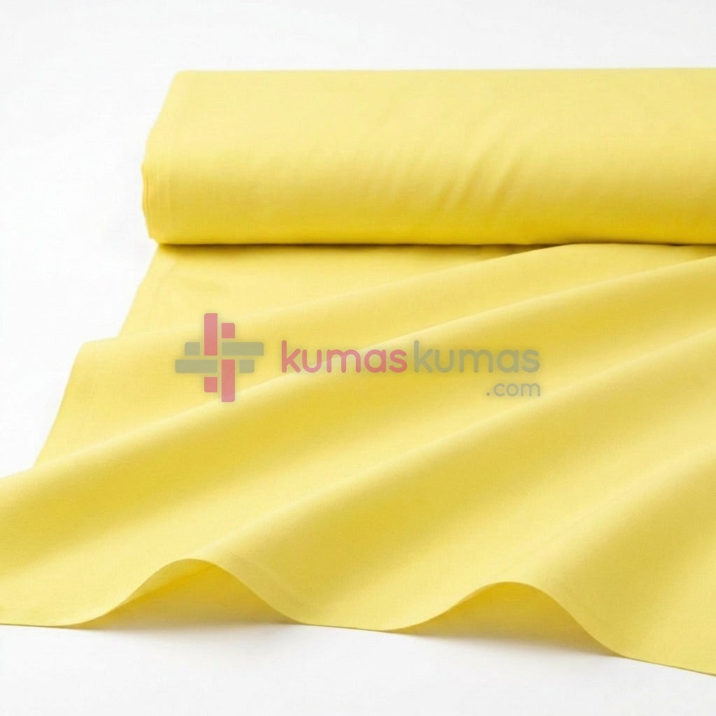 Duz Poplin 130 Limon Sari