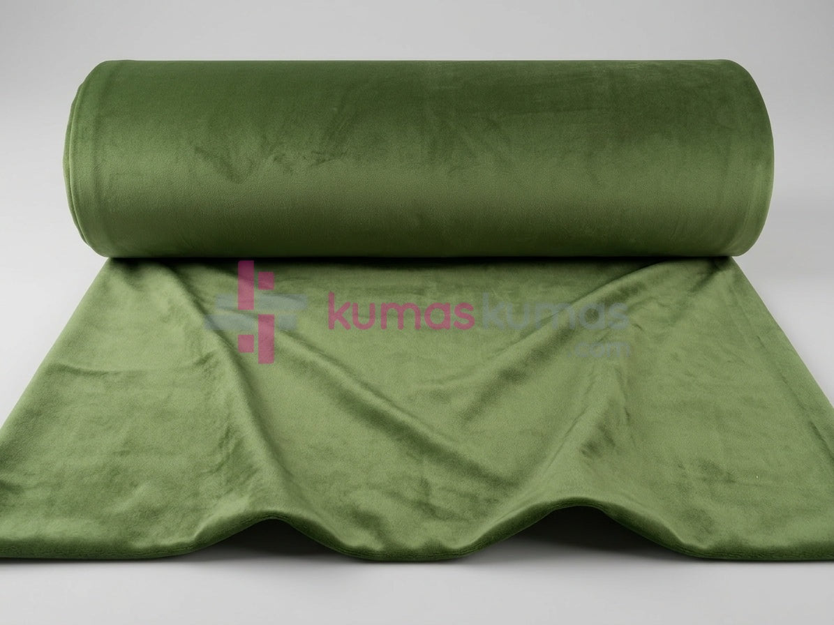 Plain Upholstery Velvet Fabric Width 300cm