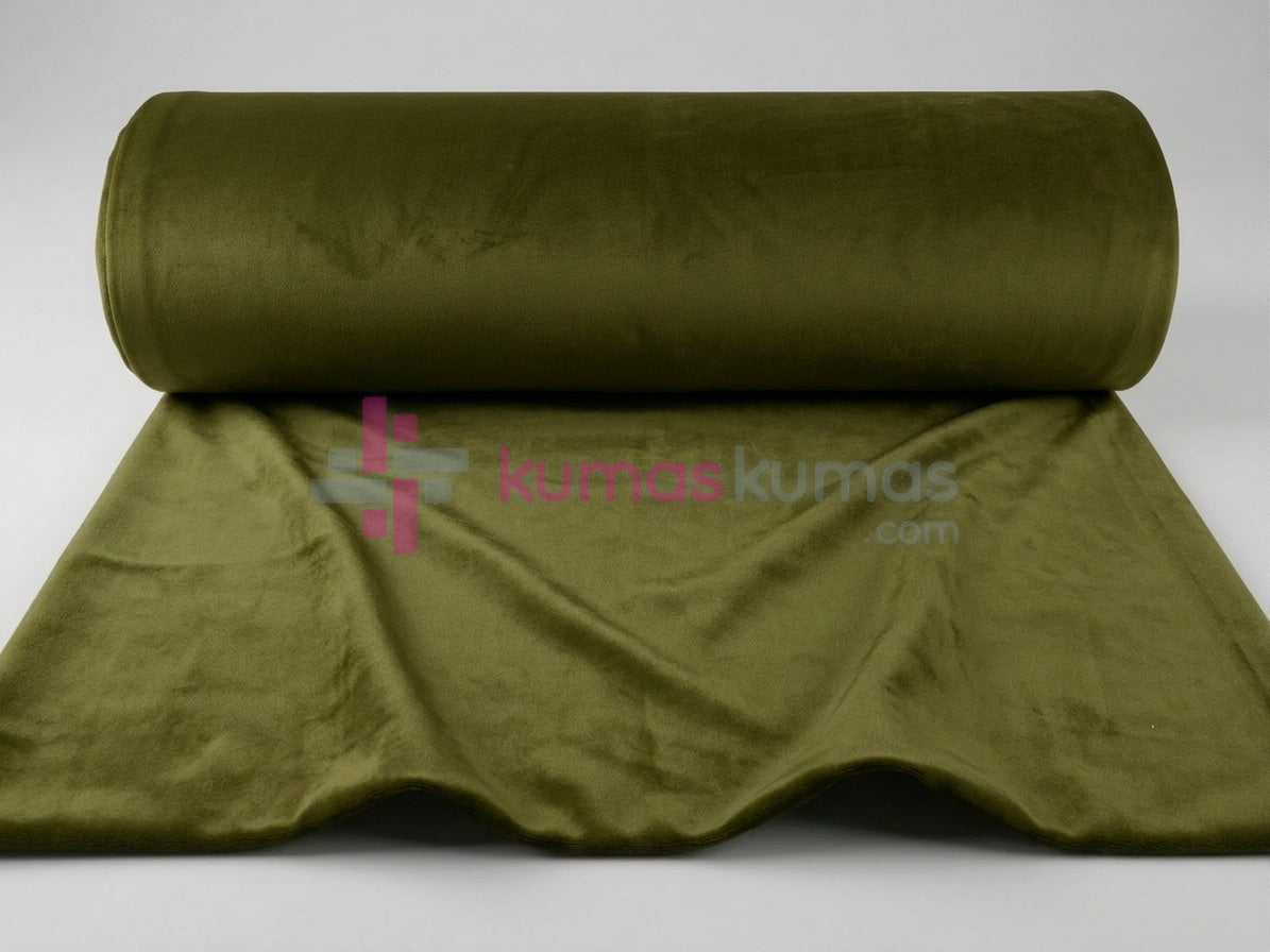 Plain Upholstery Velvet Fabric Width 300cm