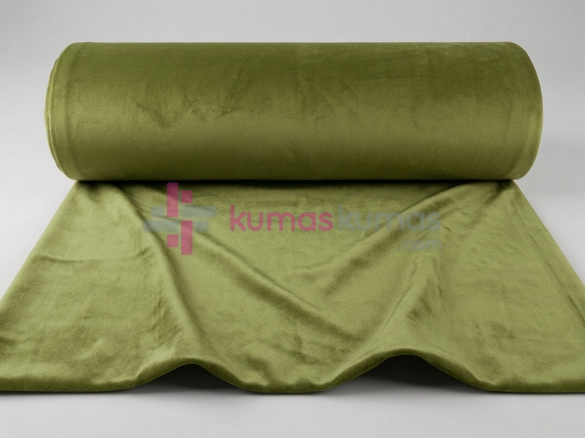 Plain Upholstery Velvet Fabric Width 300cm